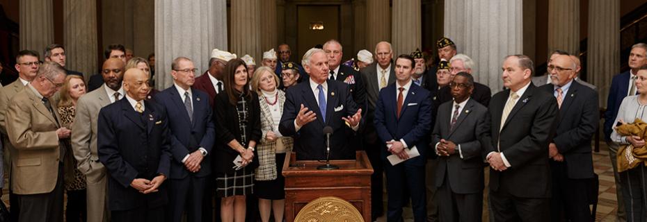 Governor McMaster holds press conference on VA bill